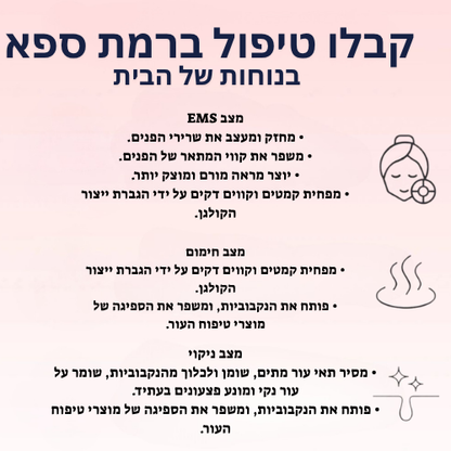 מכשיר עיסוי לפנים-Glowe המקורי