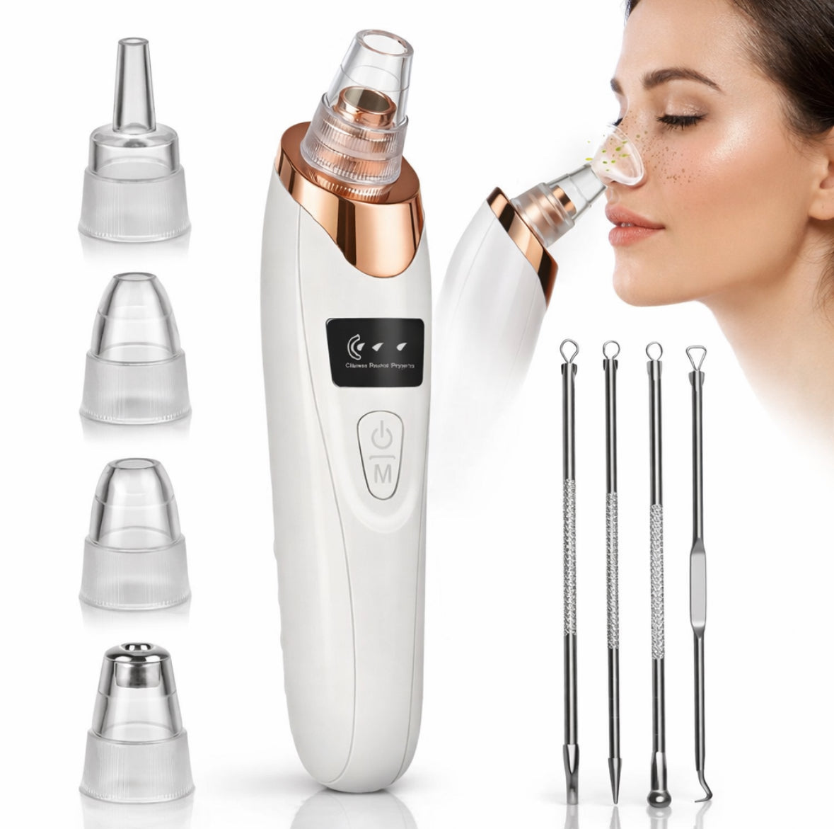 מכשיר  לניקוי נקבוביות ושחורים-viora